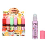 Set 6 Brillo Labial Lip Gloss Frutal Variados Flower Secret