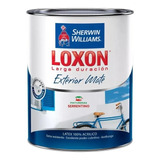 Loxon Pintura Latex Exterior Gris Cemento 10 L Serrentino