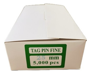 Pack X5 5000 Hilos Plasticos Fino 25 Mm Tag Pin