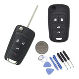 Carcasa Llave Control Autos Chevrolet 4 Botones Cruze Sonic