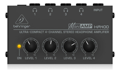 Behringer Ha400 Micro Amp Distribuidor De Auriculares