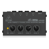 Behringer Ha400 Micro Amp Distribuidor De Auriculares