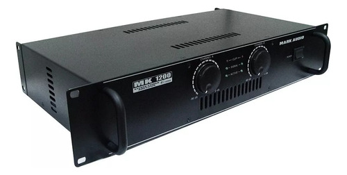 Amplificador Potencia Mark Audio Mk1200 Stereo 200w Rms