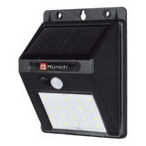 Luminaria Solar Led Recargable Munich As-0220 2w P/exterior