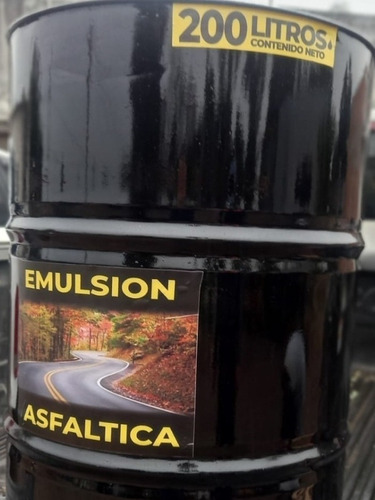 Emulsion Asfaltica Corte Rápido, Tambor De  200 Litros======