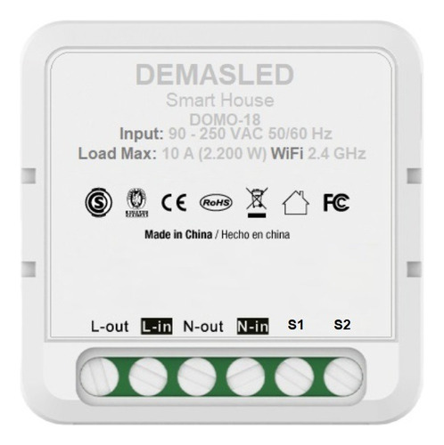 Interruptor Inteligente Wifi + Rf Smart Switch Domótica 220v