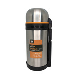 Termo Kovea Mega Hot De Acero Inoxidable 1.2l Plateado Cuota