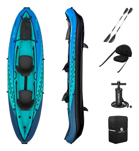 Kayak Inflable Para Dos Personas Tobin Sports