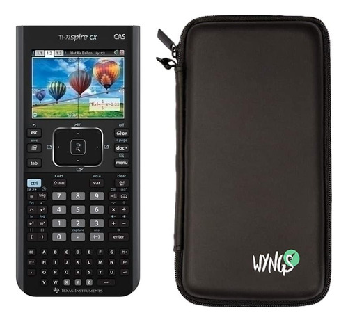 Ti Nspire Cx Cas Calculadora Gráfica + Funda Protectora Wyng