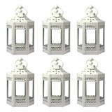 Vela Lanterns Mini Small 4.5 Pulgadas De Metal Farol Marroqu