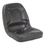 Asiento De Tractor Kubota Highback Black Talon Negro, N...