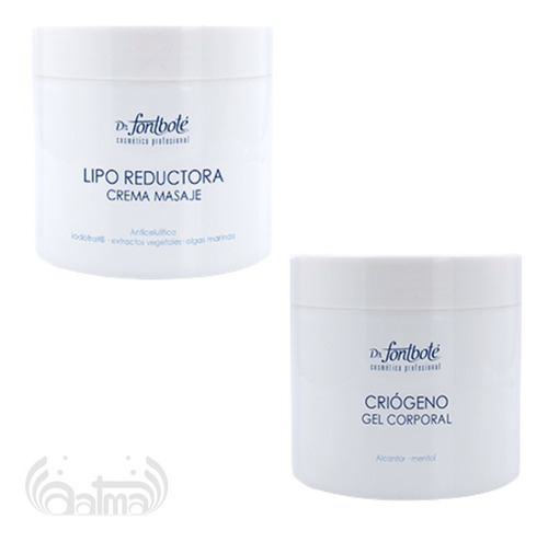 Fontbote Pack Lipo Reductora  + Gel Criogeno  Reafirmante