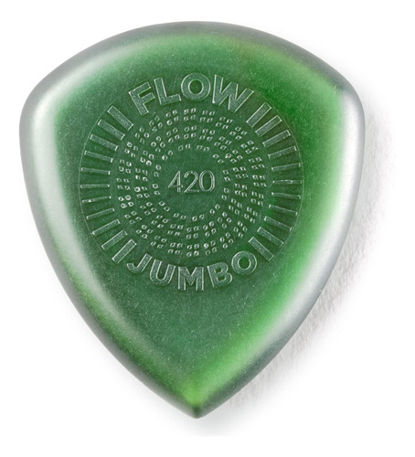 Púas De Guitarra Jim Dunlop Flow Jumbo Grip De 4,20 Mm (547r