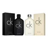 Paquete 2x1 Ck One + Ck Be Unisex Calvin Klein 200 Ml