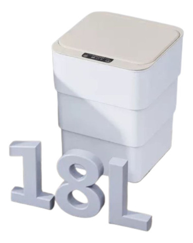 Lixeira Com Sensor Automática Banheiro E Cozinha Grande 18l