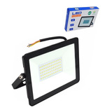 Reflector Led 50w Ip65 Plano Tipo Tableta Exterior Interior