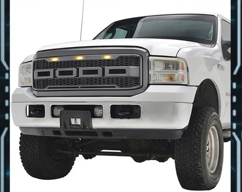 Parilla Careta  Frontal Ford F350 Triton Estilo Raptor 05-09 Foto 5