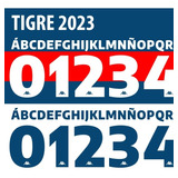 Tipografía Vectorizada Tigre 2023