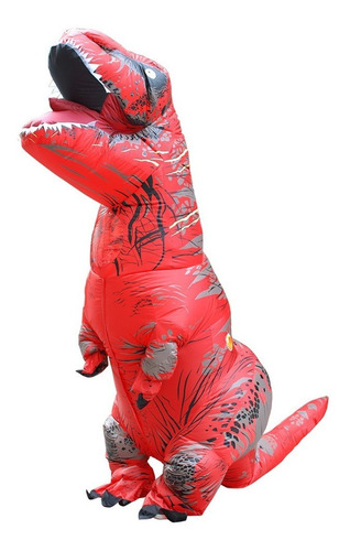 Disfraz De Dinosaurio Inflable T-rex Adulto Botarga