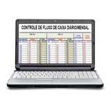 Planilha Excel Controle De Fluxo De Caixa Diário/mensal