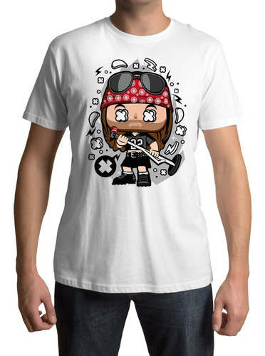 Playera Funko Rockstar Axel Rose Guns And Roses #0010mu