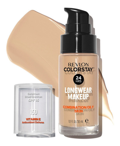 Base Liquida Revlon Colorstay 150 Buff  Vitamine- 30 Ml