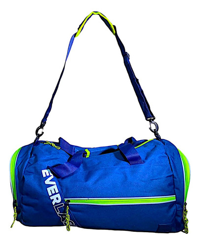 Bolso Deportivo Everlast Gym Crossfit Reforzado 27409 Azul