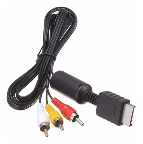 Cable Audio Y Video Rca A Tv Para Ps1, Ps2, Ps3