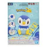 Pokemon Hobby Kit De Modelo Quick Piplup 06 Bandai