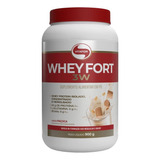 Vitafor Whey Fort 3w Paçoca Vitafor Proteina Isolada E Conc