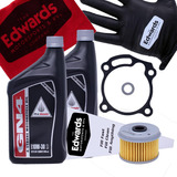 Edwards Kit De Cambio De Aceite Para Motocicleta Honda Rebel