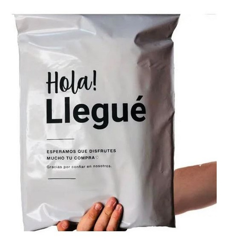 Bolsas E-commerce Inviolable 40x50 Hola Llegue Pack X50