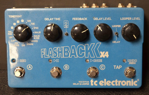 Pedal Tc Electronic Flashback X4 Impecable!