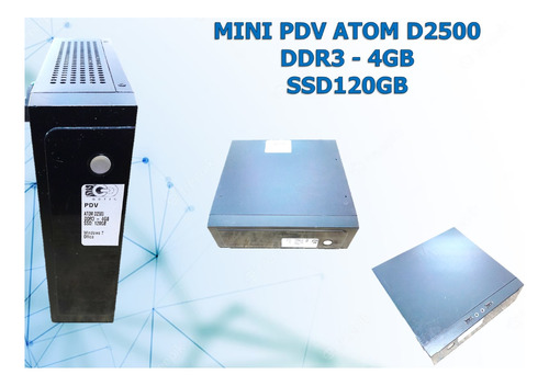 Mini Pdv Atom D2500 Ddr3 - 4gb + Ssd120gb