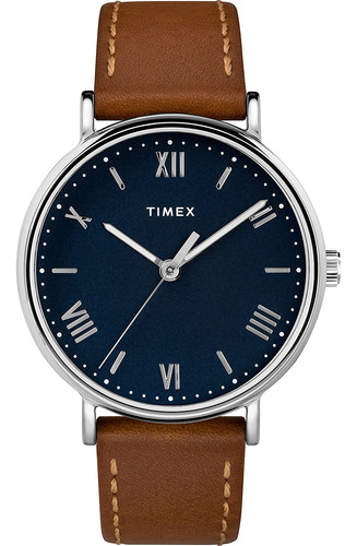 Reloj Timex Southview De Cuero Para Hombre, 41 Mm, Color Tos