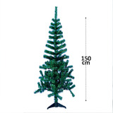 Arvore Natal 150cm 220 Galhos Verde Decoração Pinheiro Canad