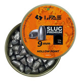 Chumbo Slug 9mm Lfas Chumbinho Premium 5,5g 85 Grains 100un