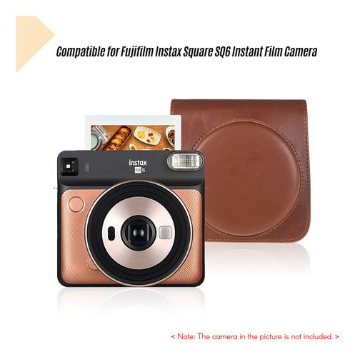 Bolsa Para Câmera Instax Square Film Case Ajustável Instant