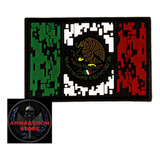 Parche Pvc Bandera Mexico Militar Marina Policia Seguridad P