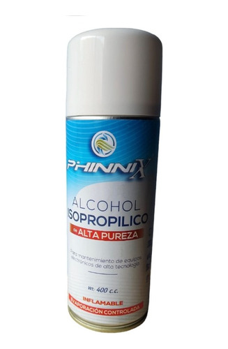 Alcohol Isopropilico 400c.c Spray 