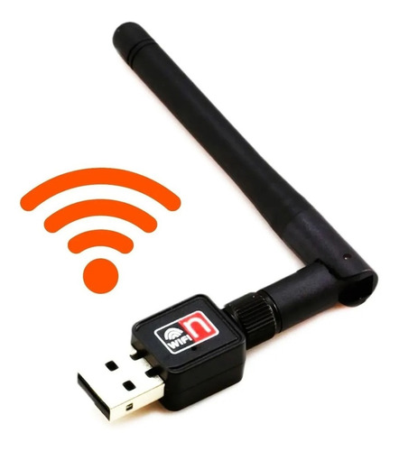 Adaptador Usb 2.0 Wifi 802.11n Con Antena Wireless 300mbps