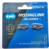 Conector Cadena Missinglink Kmc 11v Reusable  X2 Unidades