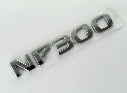 Emblema Np300 Nissan Insignia Logotipo Letras Números  Cromo