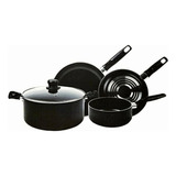 Inicia 5pz Negro Set De Cocina