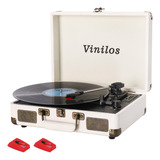 Reproductor De Discos De Vinilo Con Altavoces Incorporados,