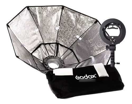 Octabox Softbox Godox 95cm Montura Bowens + Bracket Tipo S