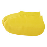 Cubiertas De Zapatos Impermeables Amarillas, Protectoras De