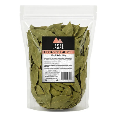 Hojas De Laurel 100 Gramos Bolsa Resellable