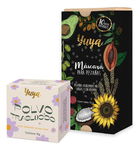 Yuya - Polvo Traslúcido Con Ingredientes Naturales 16g + Más