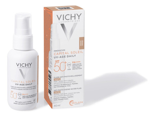 Capital Soleil Uv Age Daily Spf50+ - Vichy 40ml Con Color